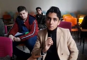 تمرین مشارکت انتخابات هیات رئیسه مجمع پسران در کانون نور ناحیه 1 کرج