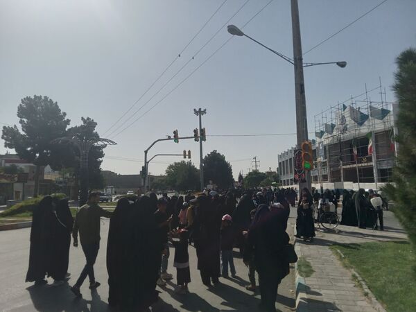 مراسم پیاده روی حرم تا حرم نیشابور