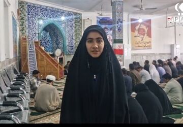 مردم ولایت‌مدار هامون تجمع کردند 