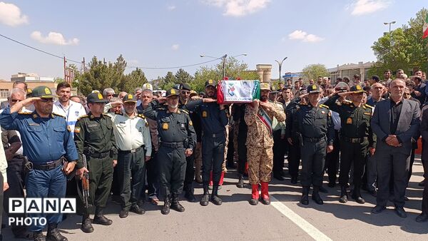 تشییع شهید وطن «مبین مولایی»