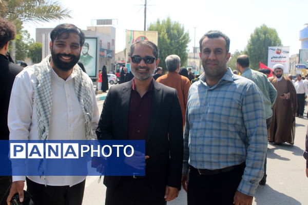 راهپیمایی روز قدس در بوشهر