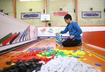 المپیاد بازی های رویش در ارسنجان