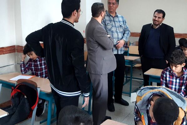 برگزاری امتحانات نوبت اول در بهارستان ۲