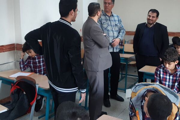 برگزاری امتحانات نوبت اول در بهارستان ۲