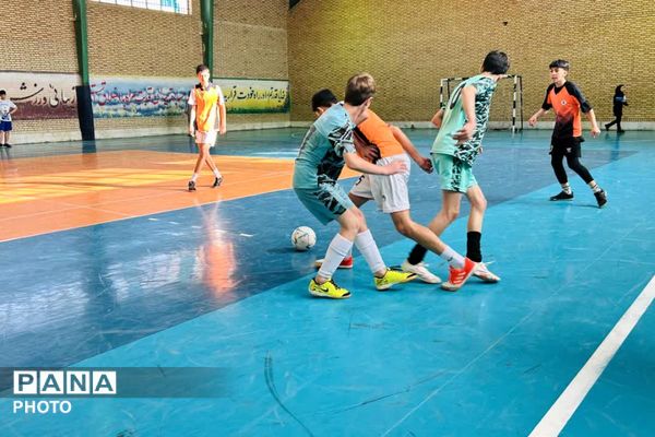 اختتامیه مسابقات فوتسال بین‌مدرسه‌ای پسران جام اقتدار ایران در پردیس
