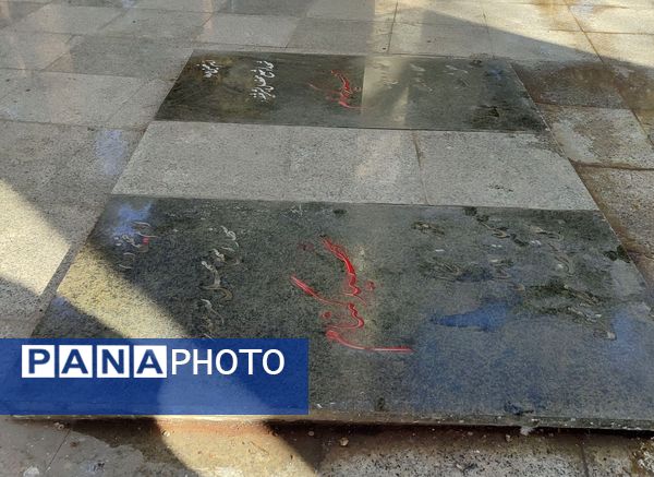 حضور اعضای هیات مرکزی انجمن اسلامی مدارس سملقان در مزار شهدای گمنام