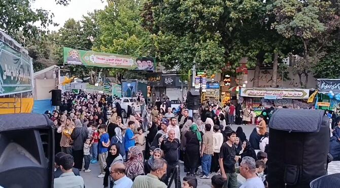 مهمانی بزرگ عید غدیر خم در بجنورد