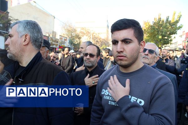 مراسم تشییع پیکر پاک شهدای‌ گمنام در فردیس 