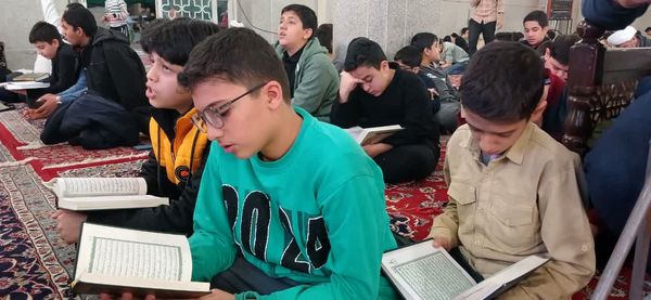 اعتکاف دانش‌آموزی مسجد مصلی اصفهان