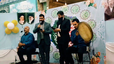 جشن میلاد پیامبر اسلام(ص) در آباده