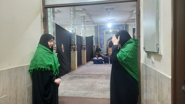 مراسم هفتمین روز شهادت‌ سید مقاومت در ناحیه۶ مشهد 