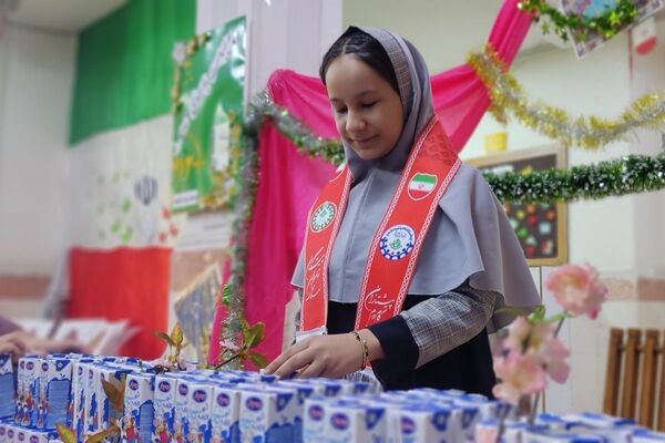 جشن نیمه شعبان در دبستان شهید آقچه‌‍‌لو رباط‌کریم