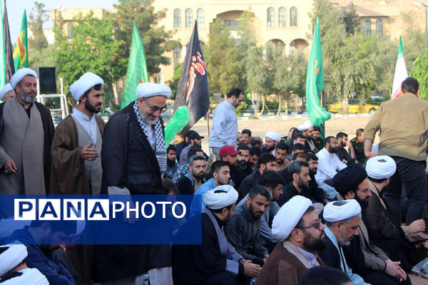 عزاداری سالروز شهادت امام جعفر صادق(ع) در تیپ 83 روحانیون رزمی تبلیغی