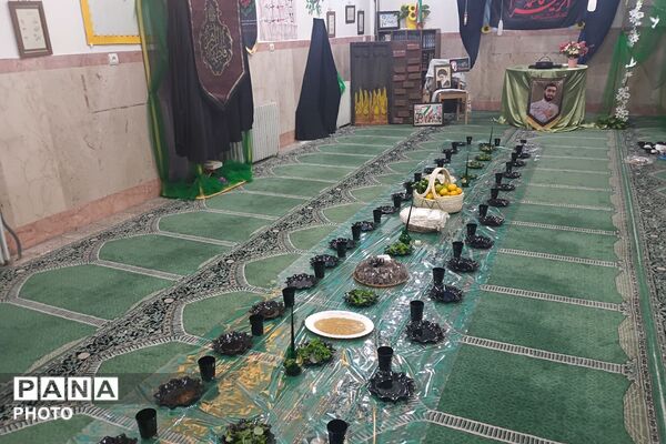 برپایی مراسم سوگواری حضرت زهرا (س) در ناحیه دو شهرری 