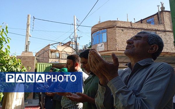 نماز عید سعید قربان در مسجد جامع شهر بار نیشابور