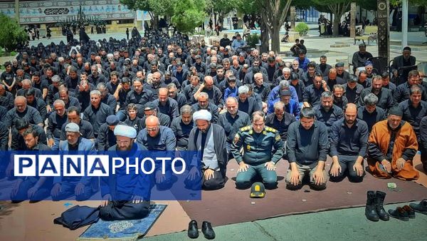 عزاداری ظهر عاشورا در شهرستان اشتهارد