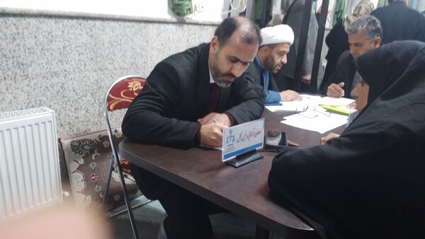 برگزاری میز خدمت قضائی در مسجد امام هادی (ع) بیرجند 