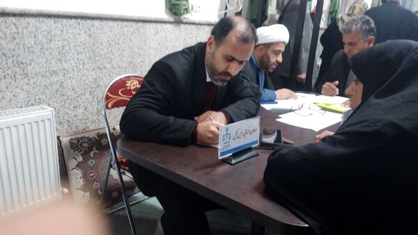 برگزاری میز خدمت قضائی در مسجد امام هادی (ع) بیرجند 
