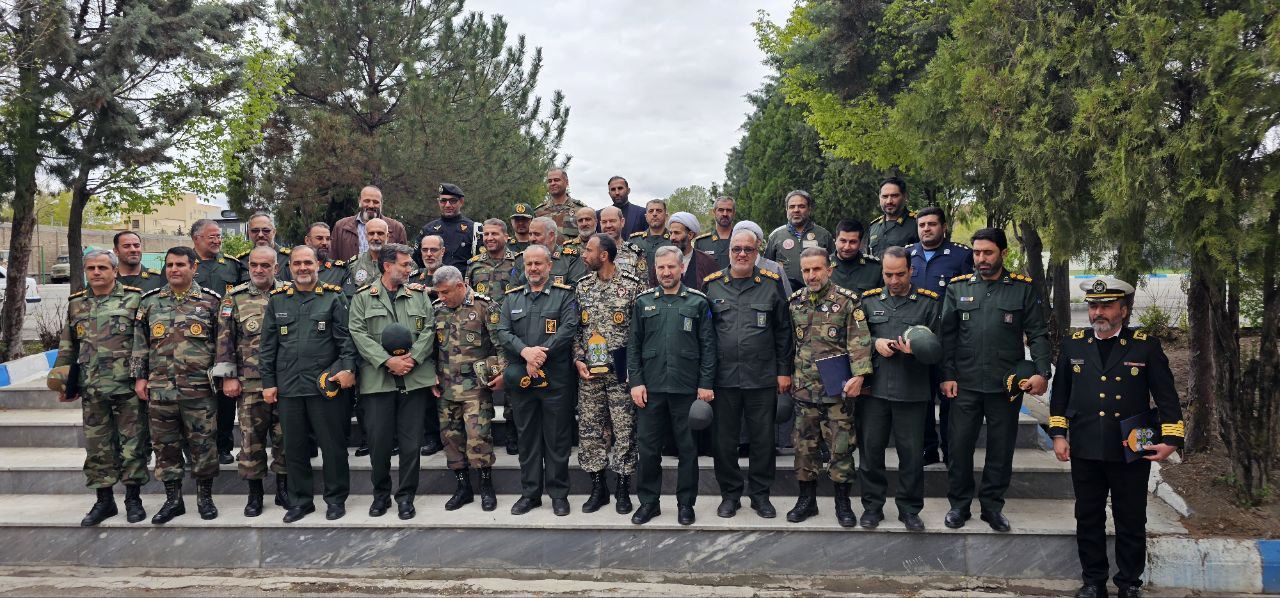 دیدار فرماندهان ارشد سپاه و ارتش در آذربایجان شرقی
