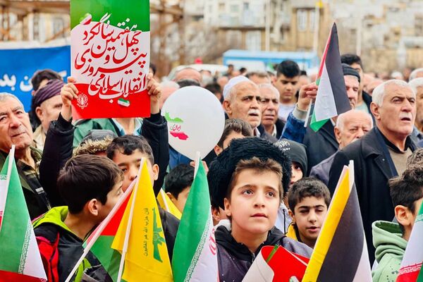 راهپیمایی گسترده ۲۲ بهمن اورامانات