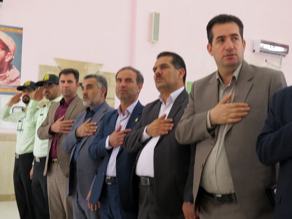 برگزاری اردوی تمشک پسران در اردوگاه شهید چمران بجنورد 