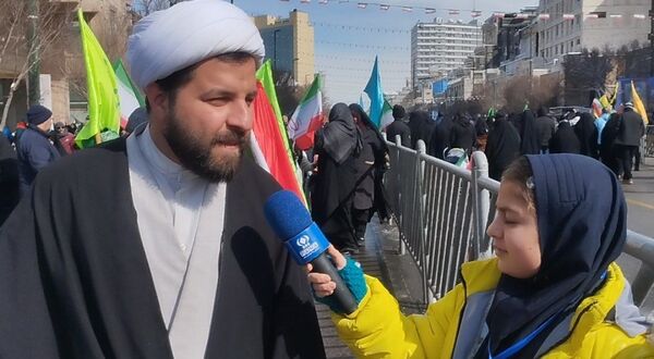 خروش مردم مشهدی در یوم الله ۲۲ بهمن