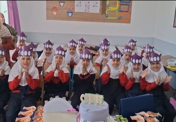 جشن عدد هزار در دبستان توحید شهر کلاته رودبار