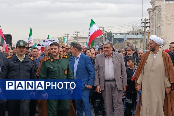 حضور مردم چهاردانگه در جشن چهل و هفتمین سالگرد شکوهمند انقلاب اسلامی