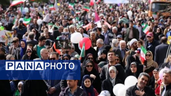 راهپیمایی ۲۲ بهمن برای ایرانی آباد و امید به فردایی بهتر است