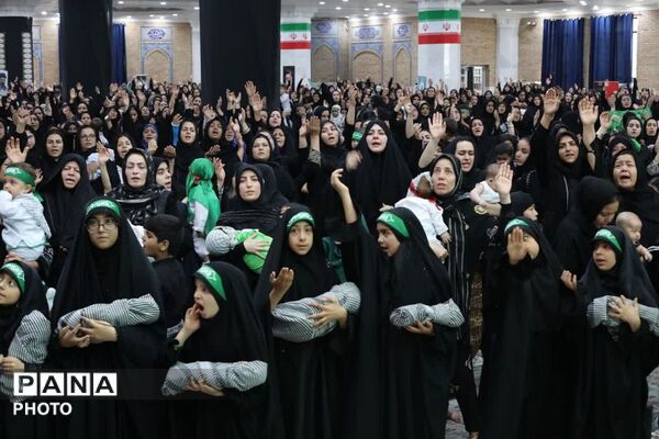 شکوه آیین جهانی شیرخوارگان حسینی در مصلی باقرشهر؛ پخش زنده از رسانه ملی
