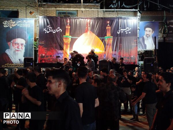 شور حسینی در رزق‌آباد