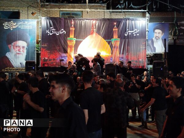 شور حسینی در رزق‌آباد