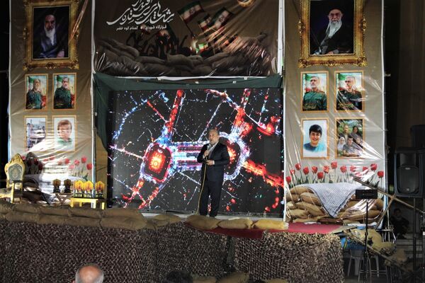 مراسم «شب‌های پرستاره اقتدار» در کوه خضر نبی قم