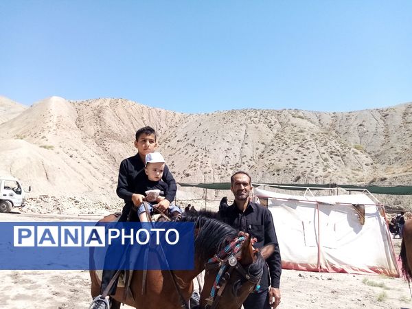 مراسم روز اربعین حسینی و تعزیه‌خوانی در شهر بار 