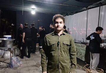 عزاداری مردم روستای هیو ساوجبلاغ در عاشورای حسینی