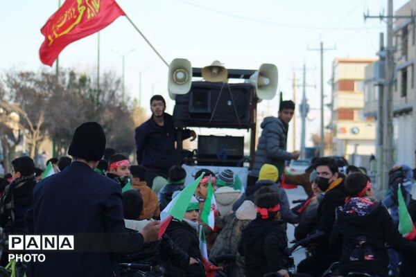 اجتماع بزرگ دوچرخه سواران و موتور سواران در کبودرآهنگ