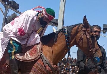 گپ و گفتی با هنرمندان تعزیه‌خوان روستای فدیشه نیشابور
