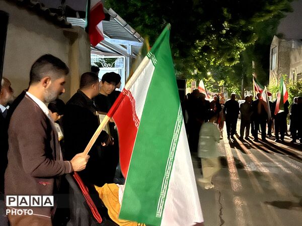 مراسم گرامیداشت یاد و خاطره شهید معلم خیرالله قدسی در شهرک ینگی امام  ساوجبلاغ