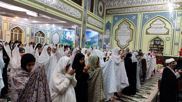 اعتکاف پیشتازان وصل در مسجد امام رضا(ع) اهواز