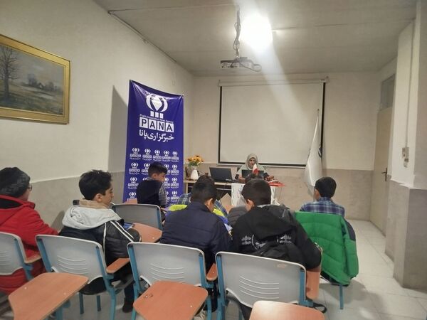 دومین جلسه کارگاه آموزشی خبرنگاران پانا ناحیه 4 کرج 