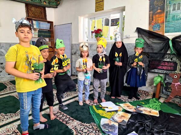 مراسم عزاداری کودکان دارالقران امام علی(ع)