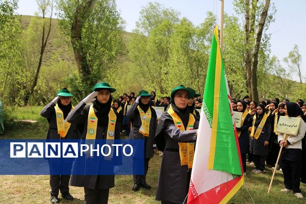 پیش اردوی ملی پیشتازان ویژه دختران در استان اردبیل