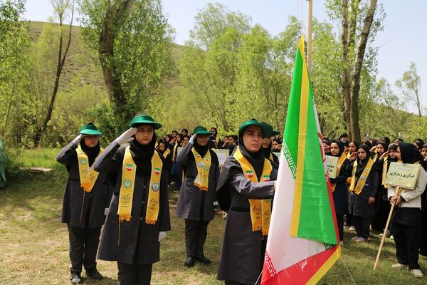پیش اردوی ملی پیشتازان ویژه دختران در استان اردبیل