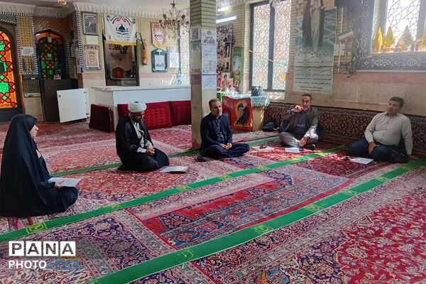جلسه کارگروه فرهنگی و مذهبی طرح شبکه مشارکت محله‌ محور در ناحیه دو شهرری 