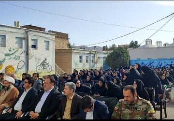 آیین نواختن زنگ مهر، ایثار و شهادت در مدارس شهرستان کلات