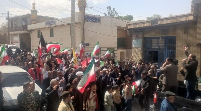 راهپیمایی و مراسم اربعین امام شهید امت در پاتاوه با حضور گسترده مردم