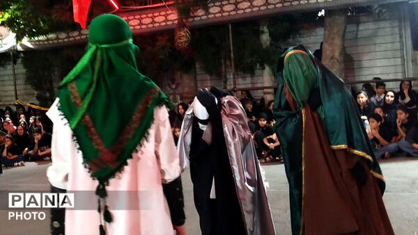 اجرای تئاتر، باب شهادت حضرت علی اکبر(ع)