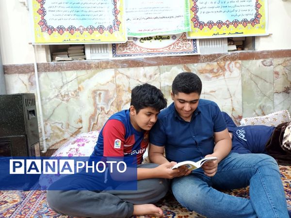 دانش‌آموزان بهبهانی اینبار پای درس عدالت طلبی و فداکاری علی(ع)