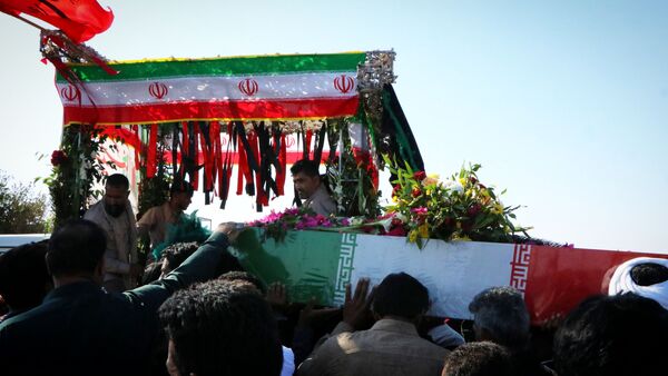 تشییع پیکر مطهر شهید گمنام در روستاهای شهرستان ریگان