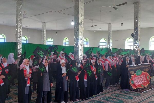 فیروزکوه در سوگ؛ دانش‌آموزان داغ‌دار بانوی دو عالم شدند